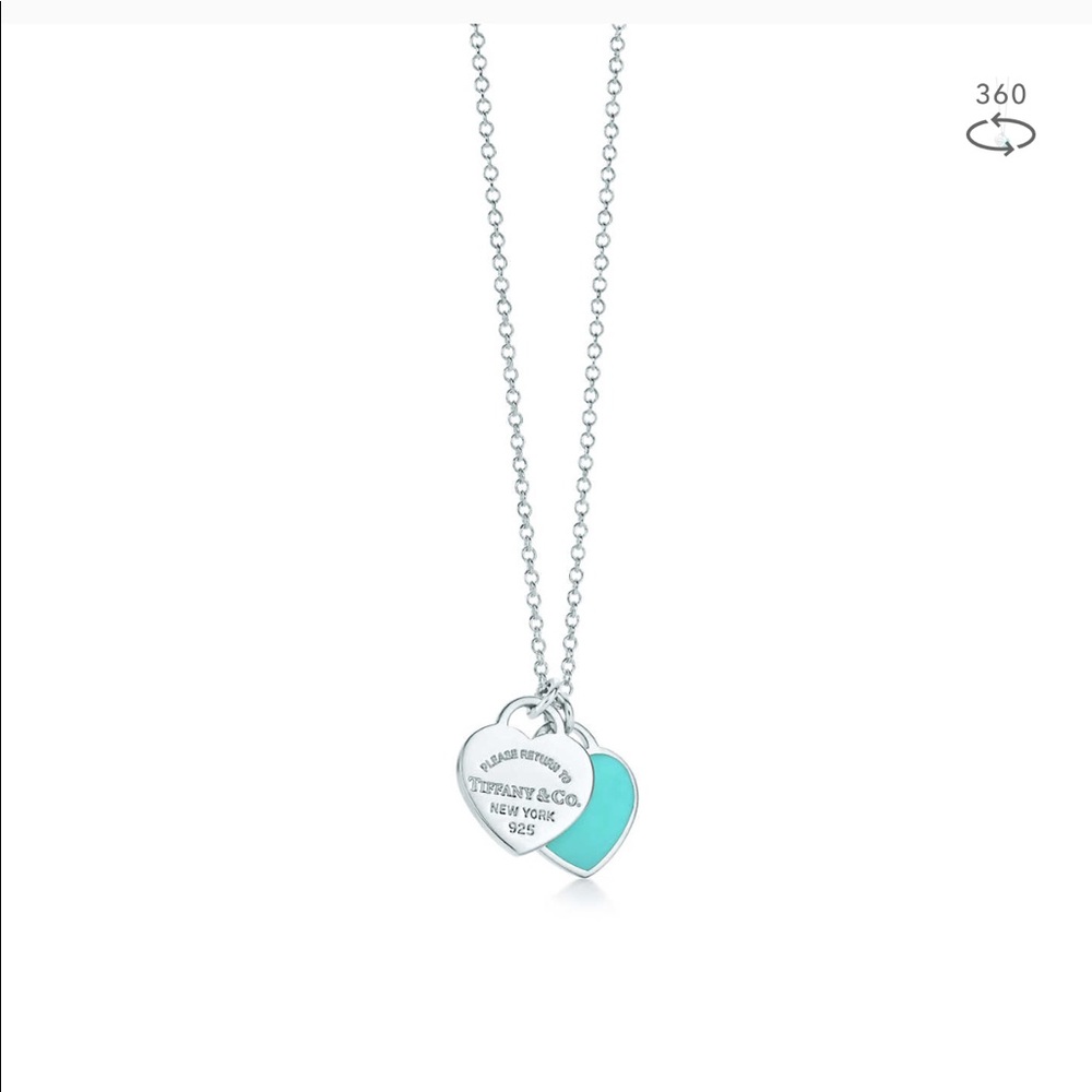 Return to Tiffany silver pendant necklace